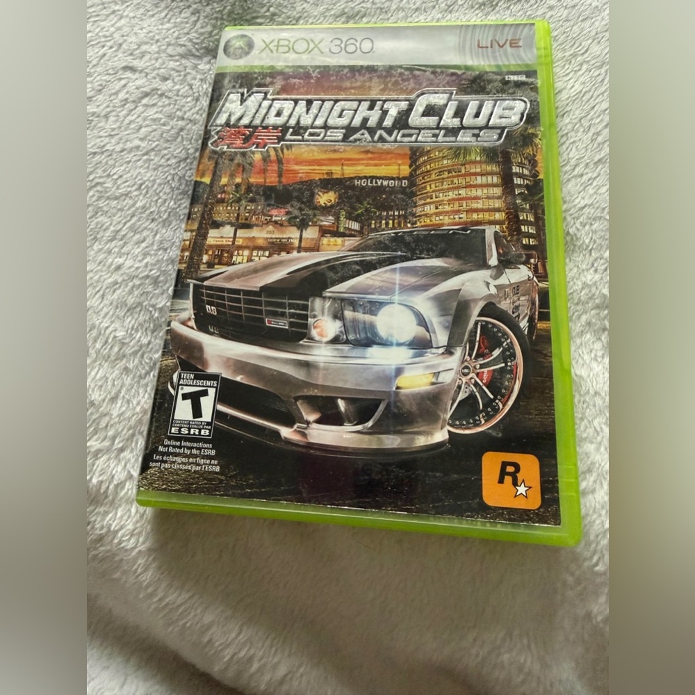 Midnight Club: Los Angeles Xbox 360 Game - Rockstar